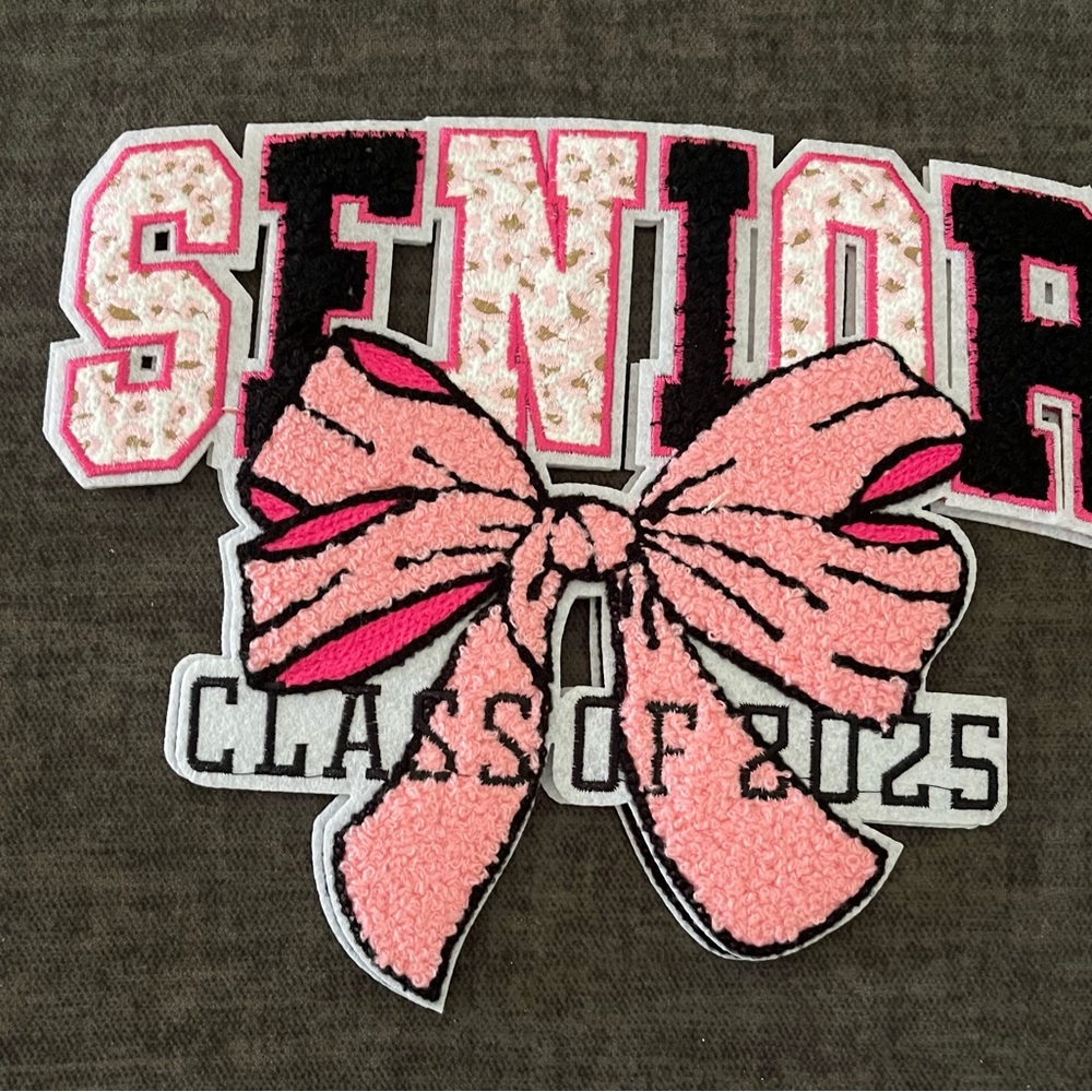 Pink Graphic Tee with Bow Design